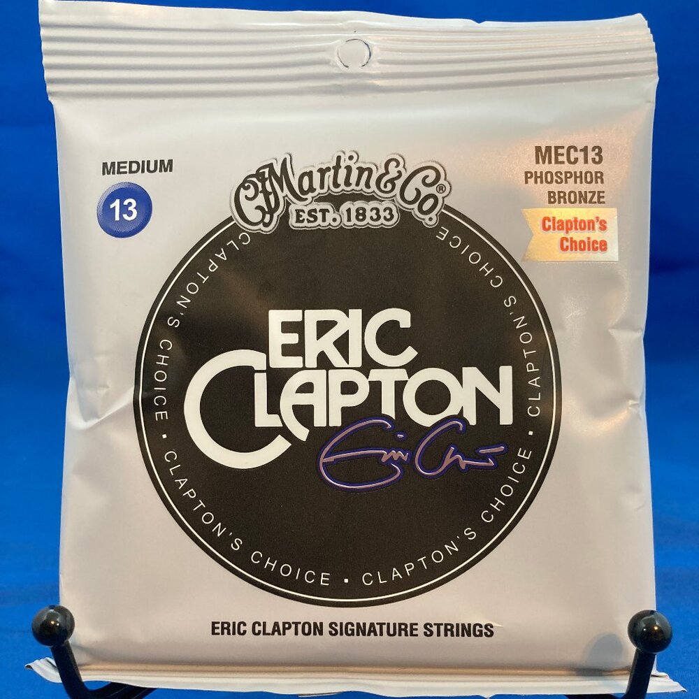 Martin MEC13 Clapton's Choice Phosphor Bronze Acoustic Guitar Strings 13/56 Med